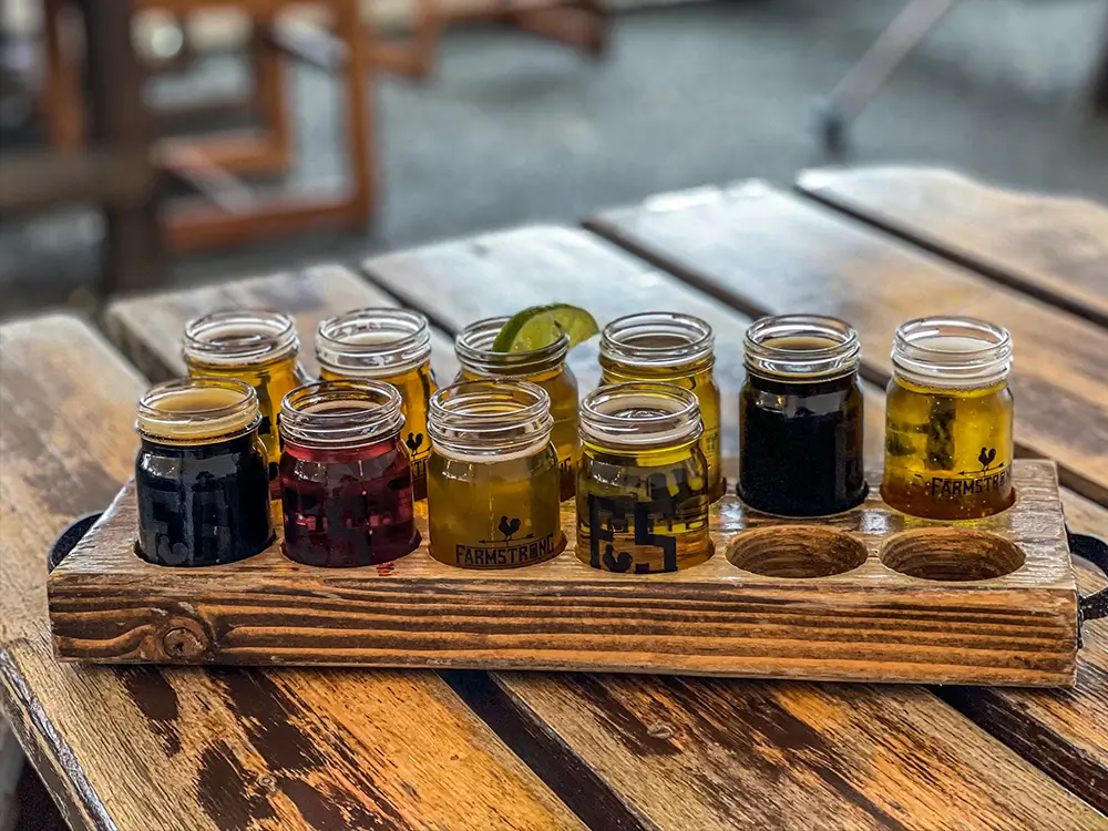 Farmstrong Beer Tasters
