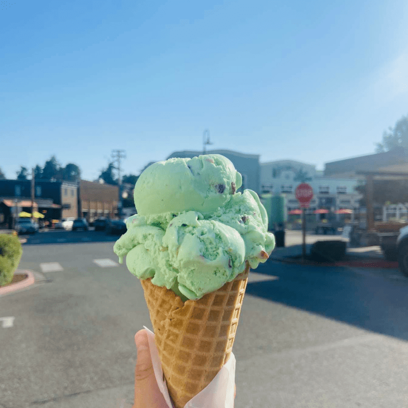 La Conner Ice Cream Tower Image