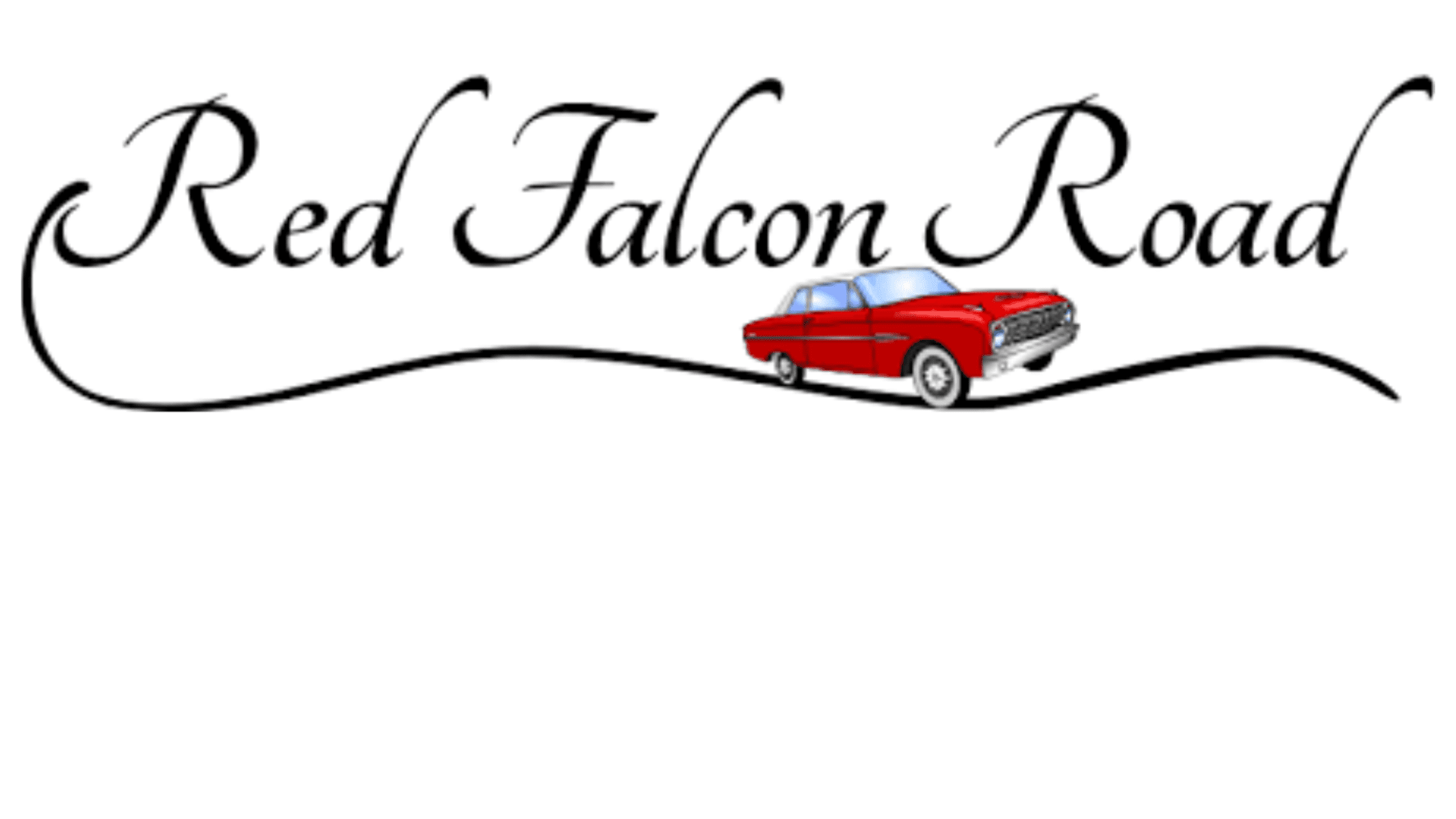 Red Falcon Road Banner