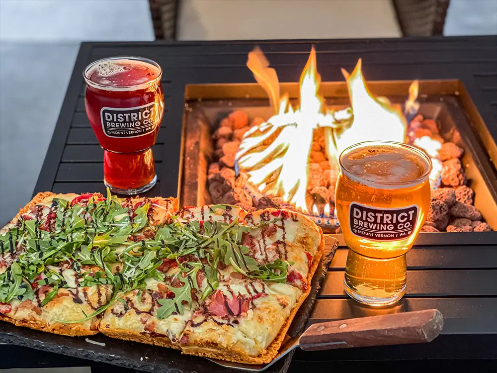 Local craft beer in the Skagit Valley