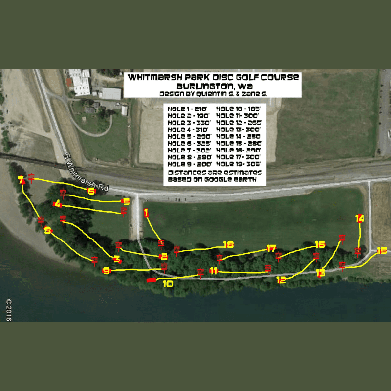Whitmarsh Disc Golf Course Image