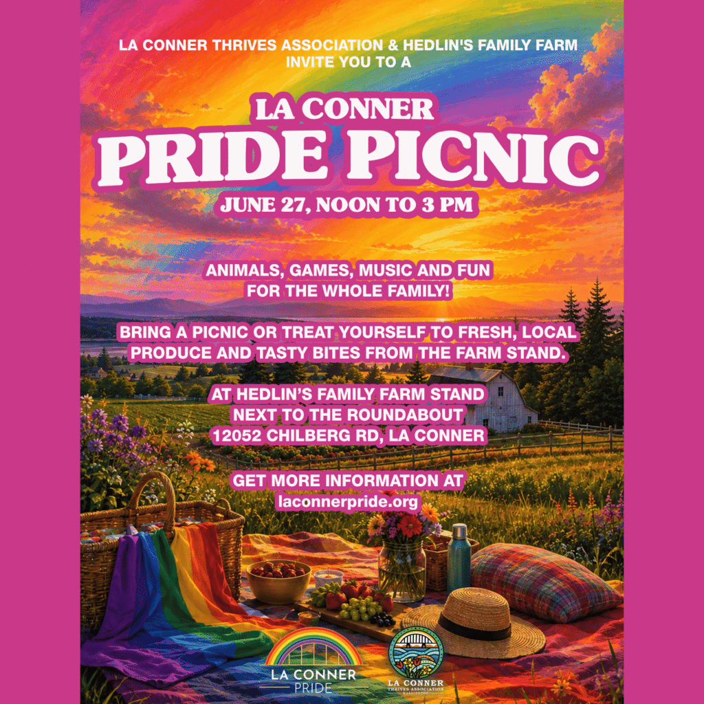 La Conner Pride Family Picnic at Hedlin's Family Farm Image