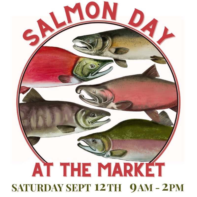 Salmon Day at the Market Image