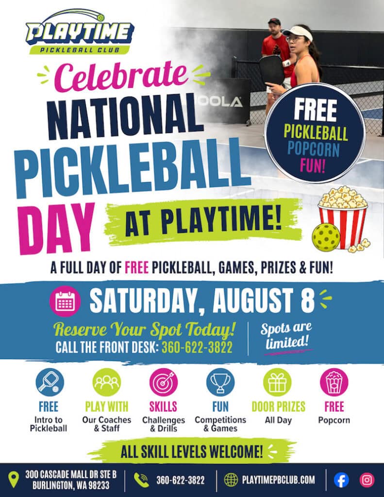 FREE National Pickleball Day Celebration at Playtime 2026 Image