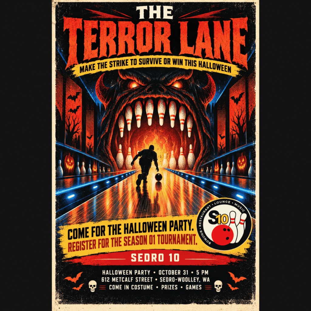 The Terror Lane: Make The Strike To Survive Or Win This Halloween Image
