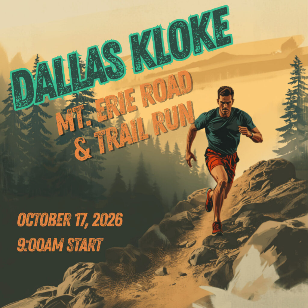 Dallas Kloke Mt Erie Road & Trail Run Image